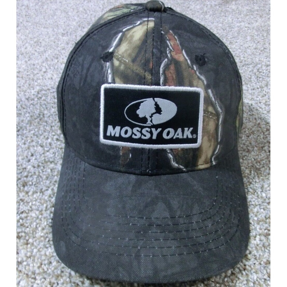 Mossy Oak Mens Adjustable Camo Baseball Hat Hunting Fishing Outdoor Cap OSFM